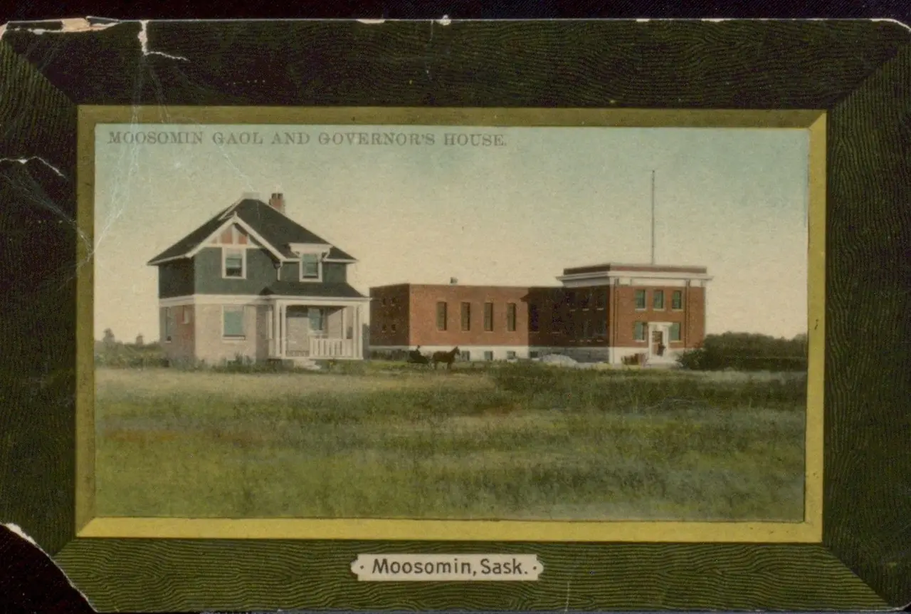 Moosomin Gaol and Governor's House, about 1910